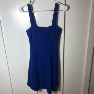 Blue dress